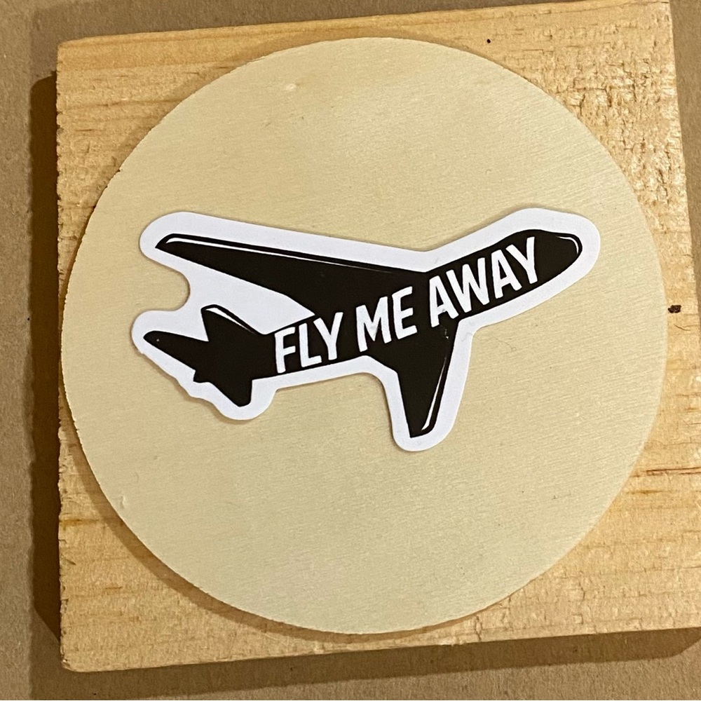 π20/$5π Fly Me Away Sticker